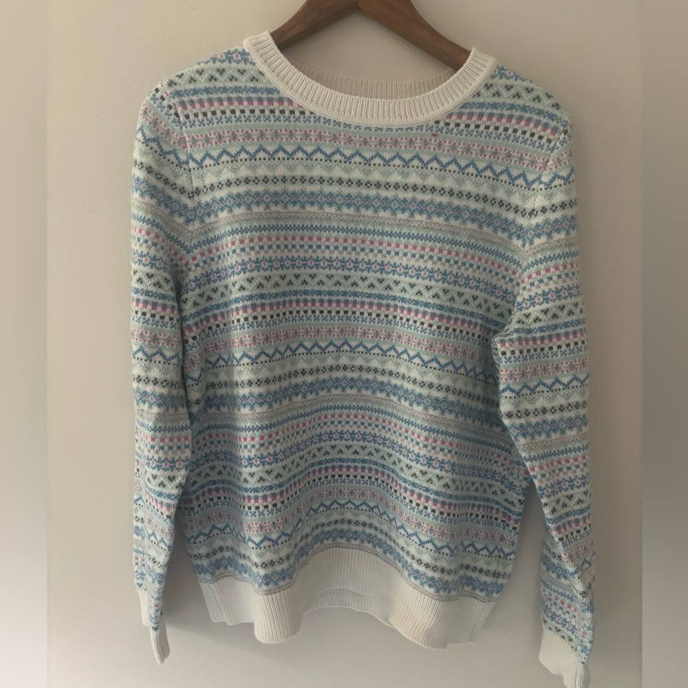 Boden fair isle sweater